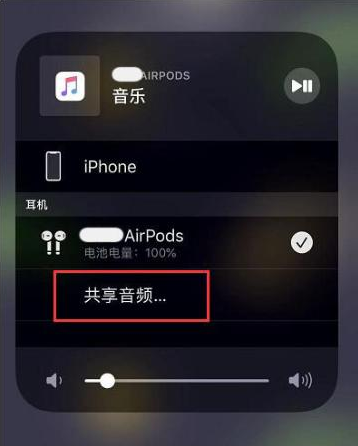 南开苹果14音频维修点分享iPhone14音频共享设置方法 